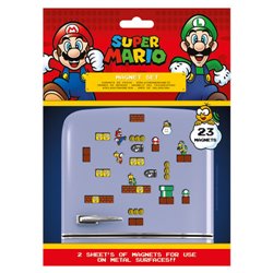 SET DE IMANES SUPER MARIO REINO CHAMPIÑÓN PYRAMID INTERNATIONAL MS65081