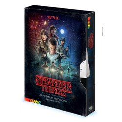 LIBRETA STRANGER THINGS VHS PYRAMID INTERNATIONAL SR72775