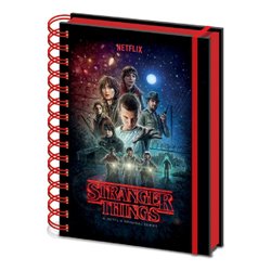 LIBRETA STRANGER THINGS POSTER PYRAMID INTERNATIONAL SR72776