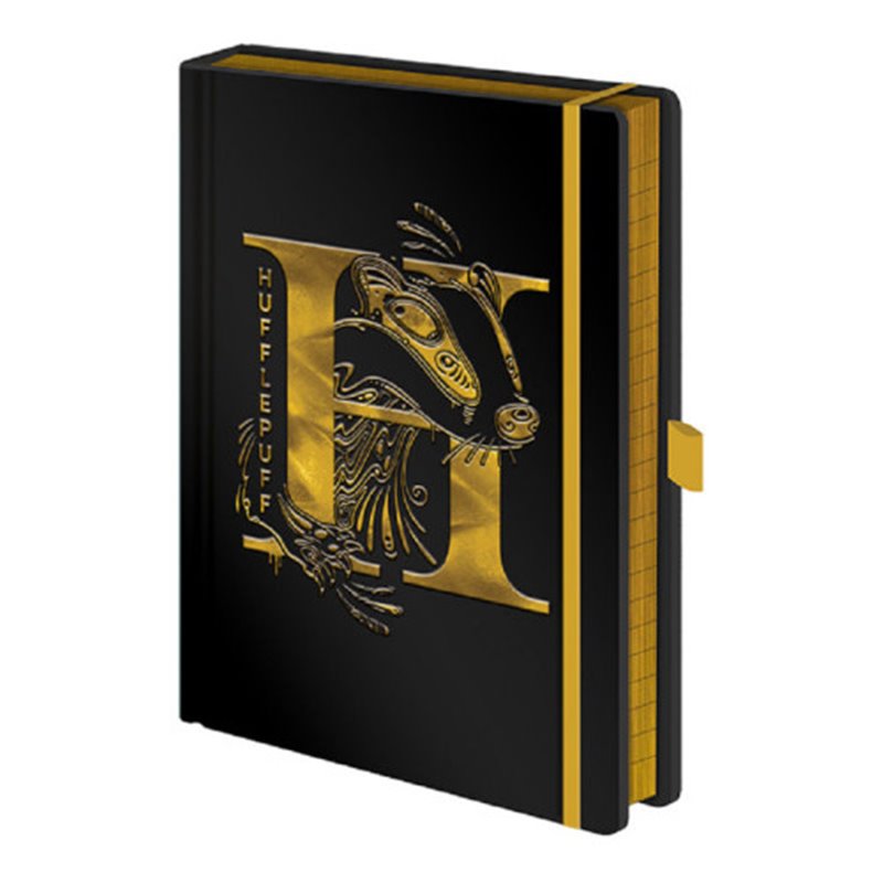 CUADERNO A5 HARRY POTTER HUFFLEPUFF MASCOTA PYRAMID INTERNATIONAL SR72694