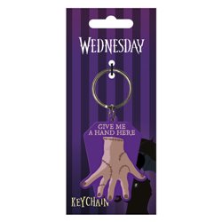 LLAVERO GOMA CHOCA LA MANO WEDNESDAY PYRAMID INTERNATIONAL RK39476C