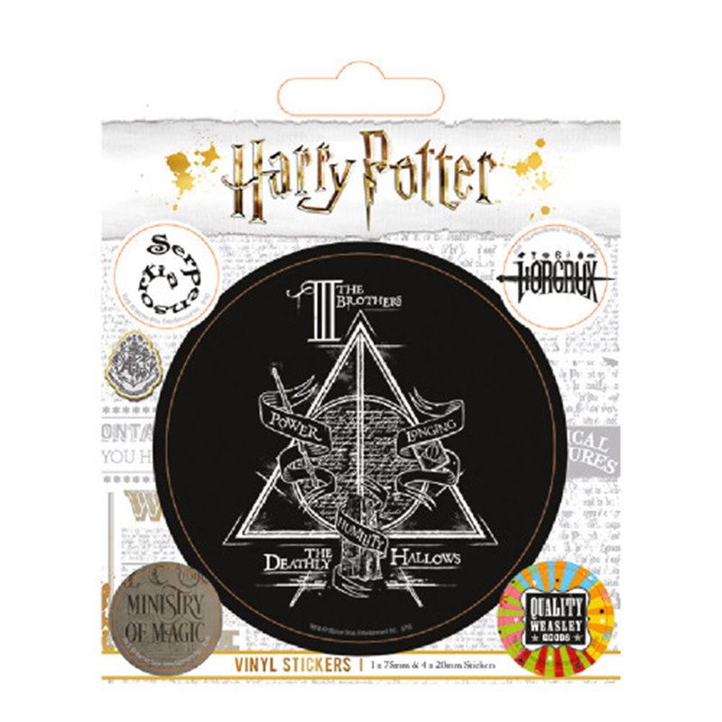 JUEGO DE PEGATINAS HARRY POTTER SÍMBOLOS PYRAMID INTERNATIONAL PS7324