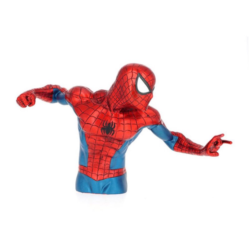 HUCHA BUSTO SPIDER MAN PX VERSIÓN METÁLICA 20 CM MONOGRAM 67963