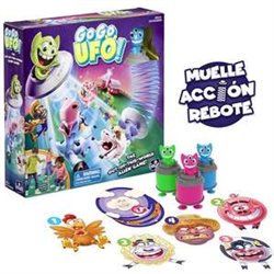 JUEGO GO GO UFO. OBTEN LA MAYOR CANTIDAD DE ANIMALES PARA GANAR. MUELLE ACCION REBOTE.