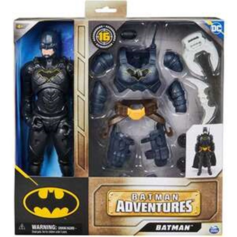 FIGURA BATMAN DE LUJO CON ACCESORIOS 30 CM.