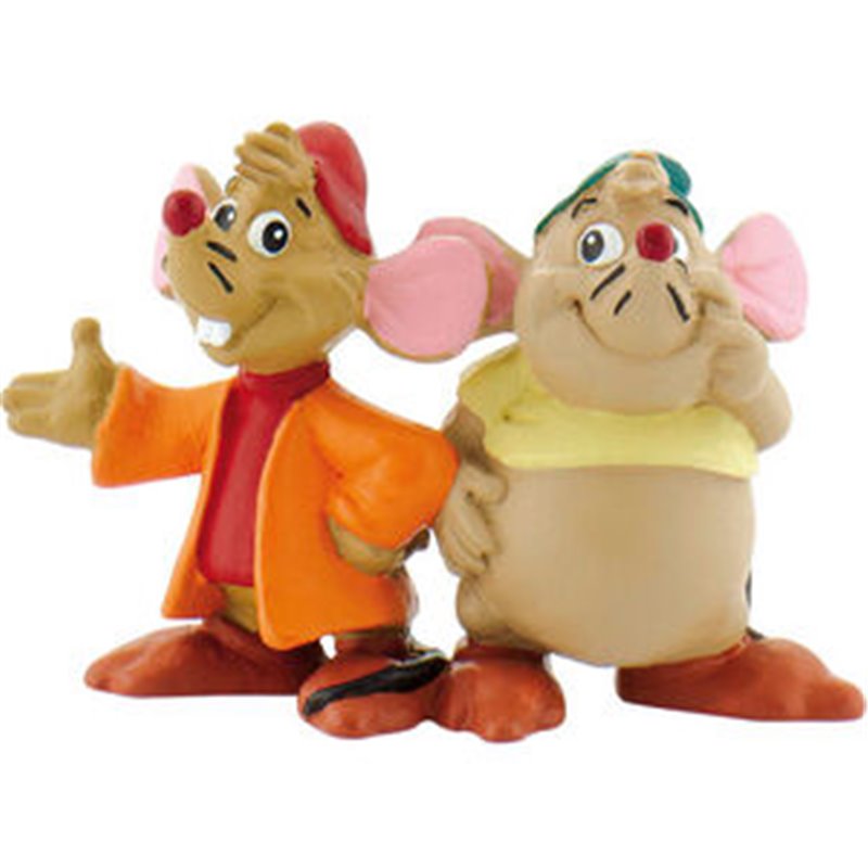 FIGURA GUS &38 JAQ CENICIENTA DISNEY 6CM