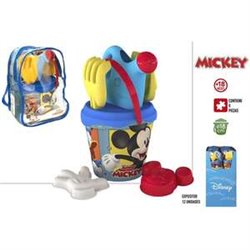 MICKEY-MOCHILA CUBO PLAYA IML D18CM+CED+PA+RA+2 MO+REG-DISP