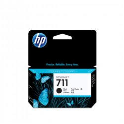 HP Cartucho de tinta DesignJet 711 negro de 38 ml