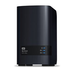 Western Digital My Cloud EX2 Ultra Armada 385 Ethernet Escritorio Negro NAS