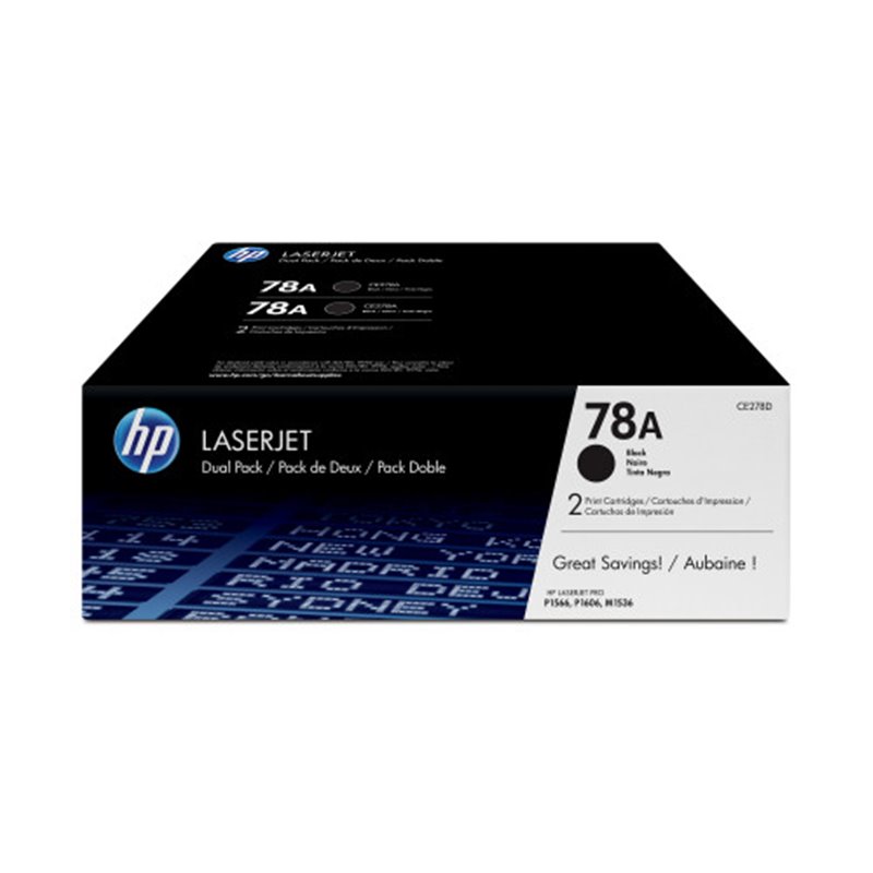 HP 78A TONER HP78A NEGRO (CE278AD)