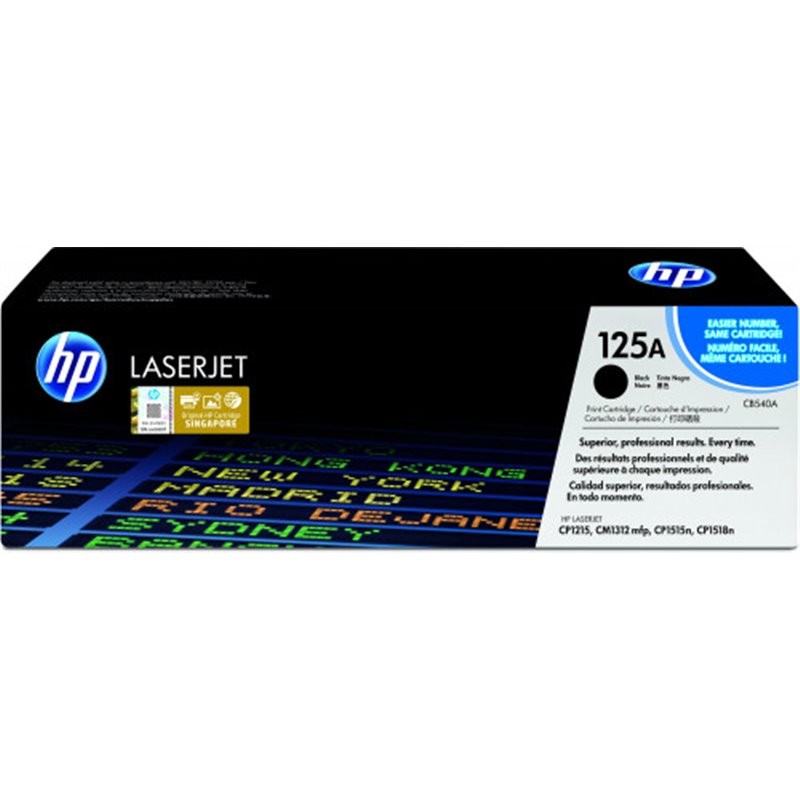 HP 125A TONER HP125A NEGRO (CB540A)