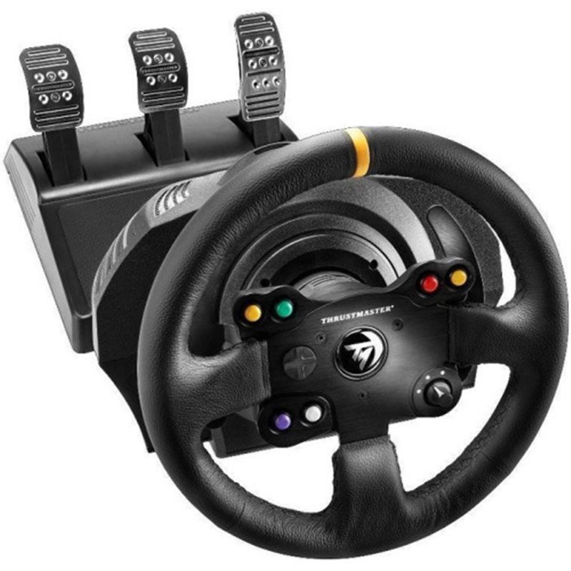 Thrustmaster 4460133 mando y volante Negro Volante + Pedales PC, Xbox One