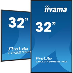 iiyama ProLite Pantalla plana para señalización digital 81,3 cm (32") LCD Wifi 500 cd / m² Full HD Negro Procesador incorporado 