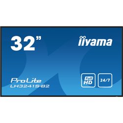 iiyama LH3241S-B2 pantalla de señalización Diseño de quiosco 80 cm (31.5") LED 350 cd / m² Full HD Negro 24/7