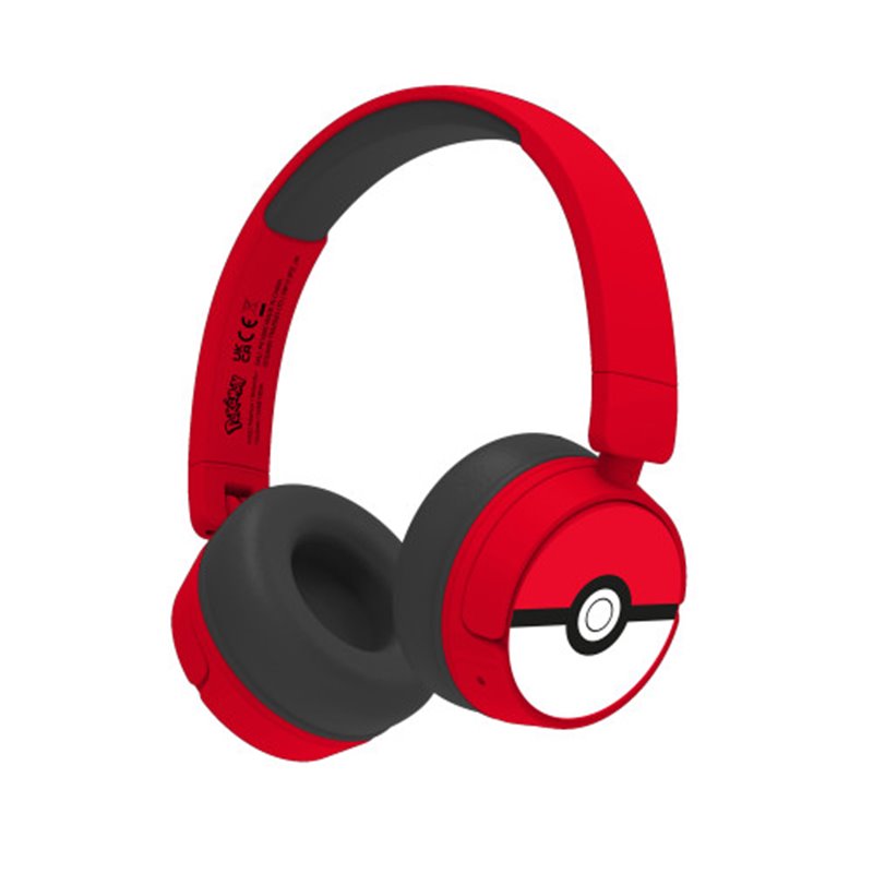 AURICULARES KIDS BT POKÉ BALL ROJO OTL TECHNOLOGIES PK1000