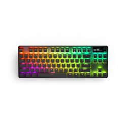 Steelseries Apex Pro TKL teclado USB + RF Wireless + Bluetooth QWERTY Inglés de EE. UU. Negro