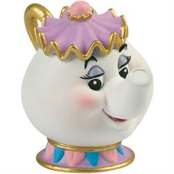 FIGURA MRS. POTTS LA BELLA Y LA BESTIA DISNEY 10CM