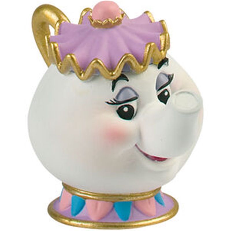 FIGURA MRS. POTTS LA BELLA Y LA BESTIA DISNEY 10CM