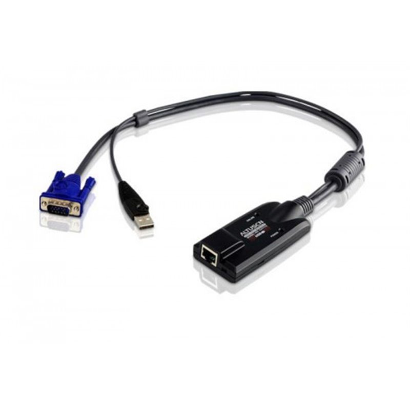 Aten KA7170 cable para video, teclado y ratón (kvm) Negro