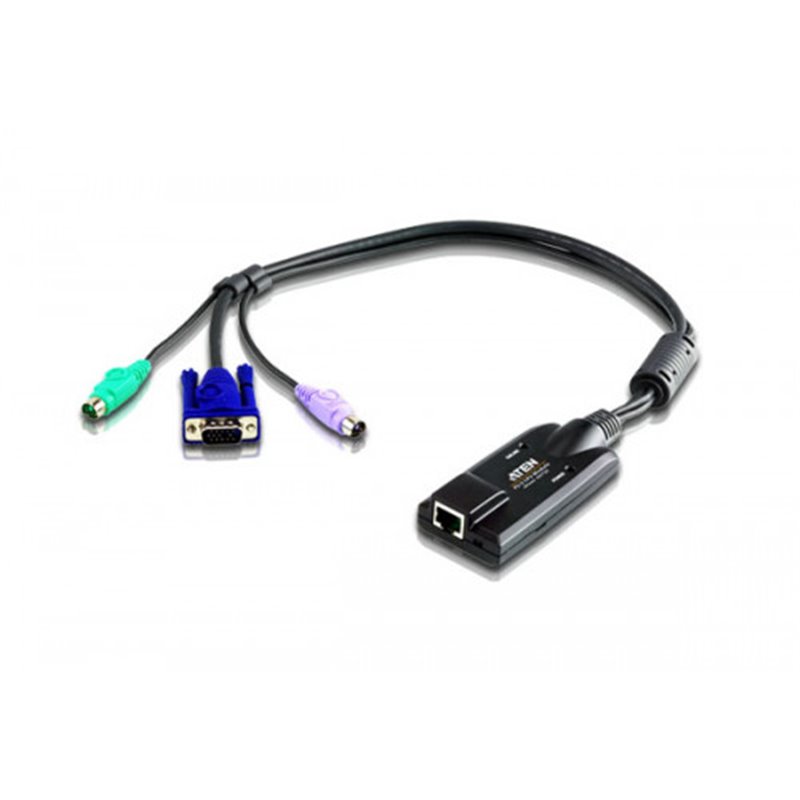 ATEN Adaptador KVM VGA PS/2 con compatibilidad de vídeo compuesto