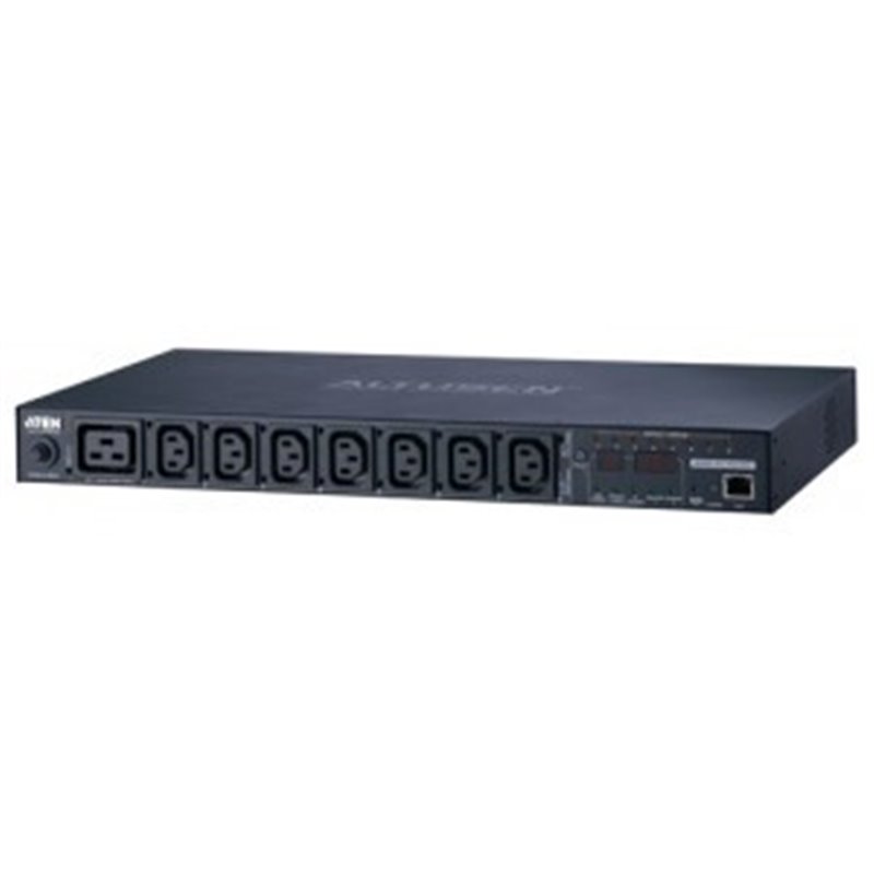 Aten PE8208G unidad de distribución de energía (PDU) 1U Negro 8 salidas AC