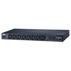 Aten PE8108G unidad de distribución de energía (PDU) 1U Negro 8 salidas AC