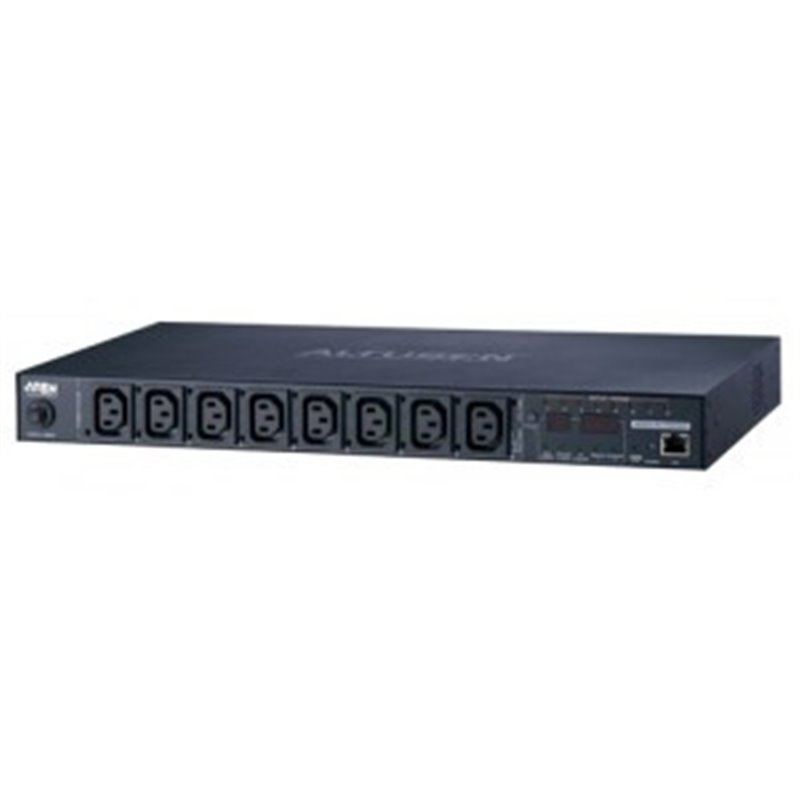 Aten PE8108G unidad de distribución de energía (PDU) 1U Negro 8 salidas AC