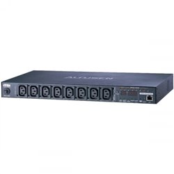 Aten PE6108G unidad de distribución de energía (PDU) 1U Negro 8 salidas AC