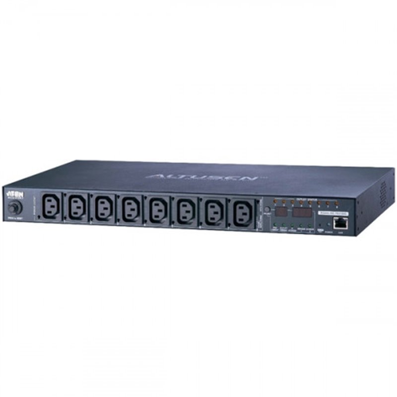 Aten PE6108G unidad de distribución de energía (PDU) 1U Negro 8 salidas AC