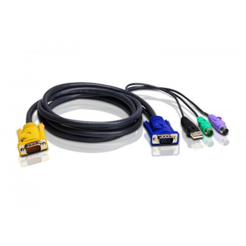 Aten Cable KVM PS/2-USB de 3 m