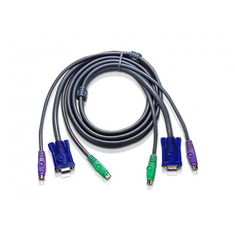 Aten 2L5003P cable para video, teclado y ratón (kvm) 3 m