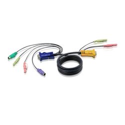 Aten Cable KVM PS/2 con audio y SPHD 3 en 1 de 5 m