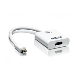 ATEN Adaptador activo de Mini DisplayPort a HDMI 4K