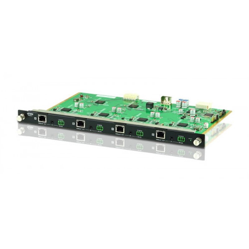 ATEN Tarjeta de salida HDBaseT de 4 puertos