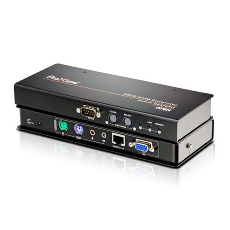 ATEN CE370-AT-G extensor KVM Transmisor y receptor