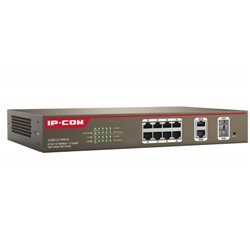 IP-COM Networks S3300-10-PWR-M switch Gestionado L2 Fast Ethernet (10/100) Gris Energía sobre Ethernet (PoE)