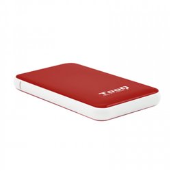 TooQ Caja externa para discos duros 2.5" SATA I/II/III a USB 3.1 Gen1 con UASP