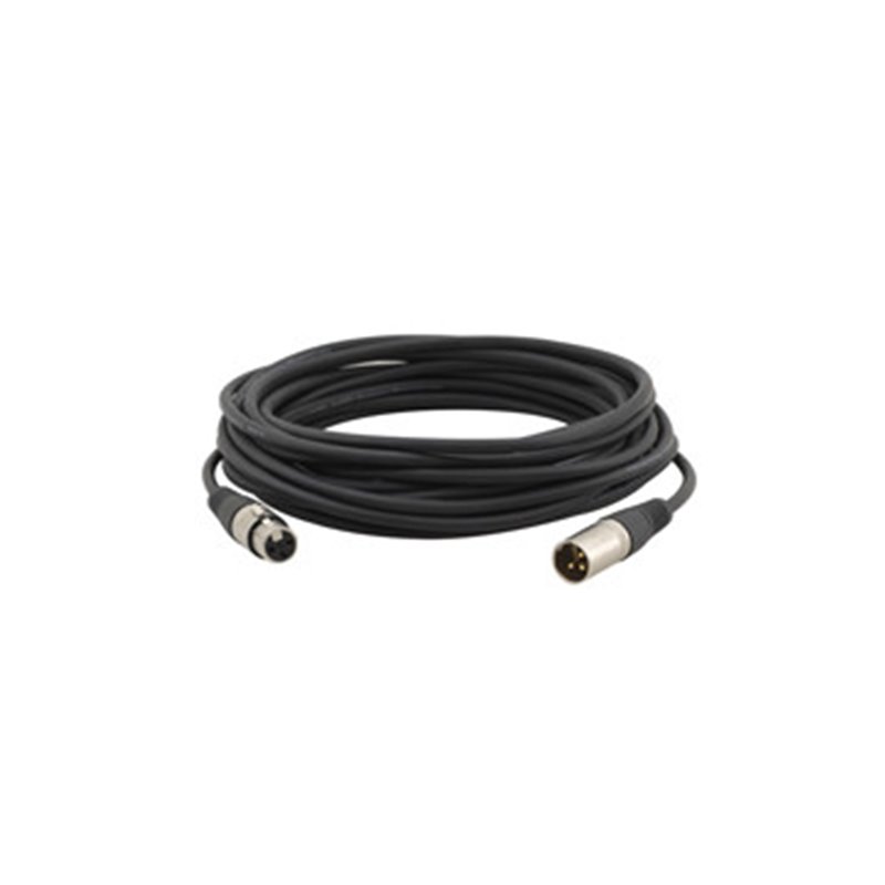 Kramer Electronics XLR Quad Style, 22.9m cable de audio 22,9 m XLR (3-pin) Negro