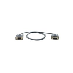 KRAMER / CABLE DE CONTROL RS-232 DE 9 PINES SUB D HEMBRA A 9 PINES SUB D MACHO / C-D9M/D9F-15