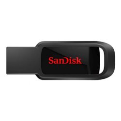 SanDisk Cruzer Spark unidad flash USB 128 GB USB tipo A 2.0 Negro, Rojo