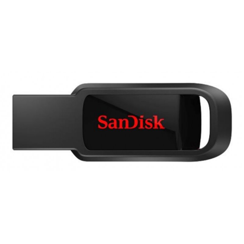 SanDisk Cruzer Spark unidad flash USB 128 GB USB tipo A 2.0 Negro, Rojo