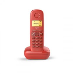 Gigaset A170 Teléfono DECT Rojo