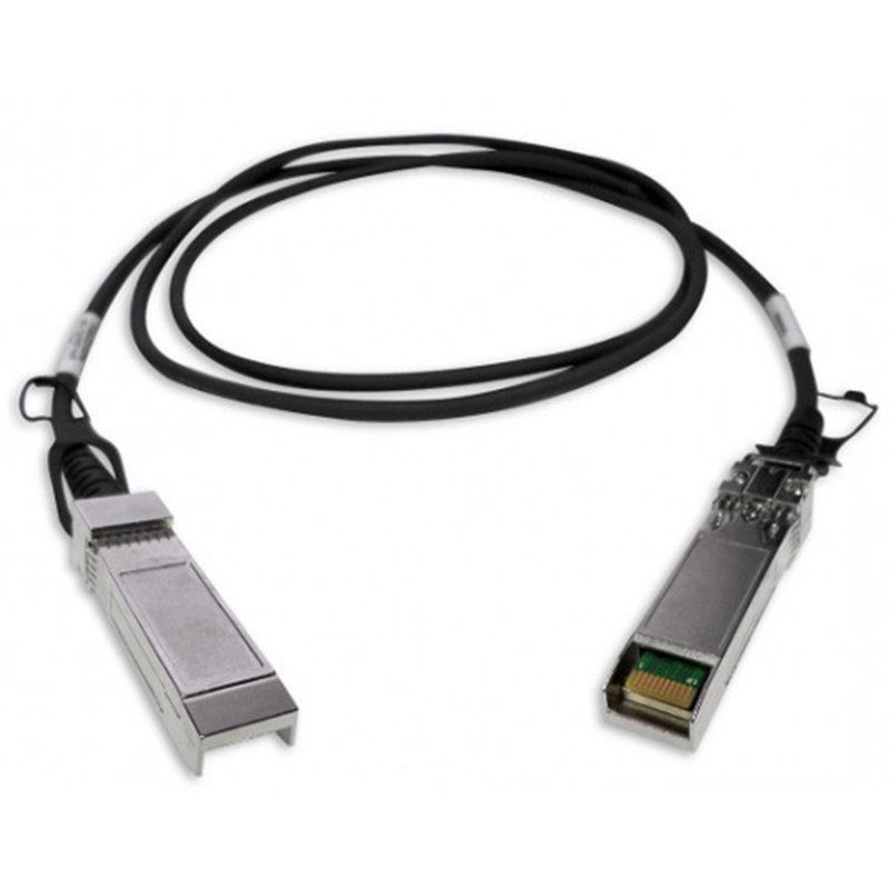 QNAP CAB-DAC15M-SFPP-DEC02 cable infiniBanc 1,5 m SFP+ Negro