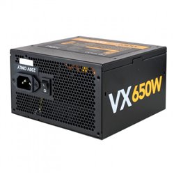 NOX Urano VX Bronze Edition unidad de fuente de alimentación 650 W 20+4 pin ATX ATX Negro, Naranja