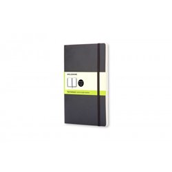 LIBRETA CLASICA TAPA BLANDA NEGRA P (9X14CM) LISA MOLESKINE QP613