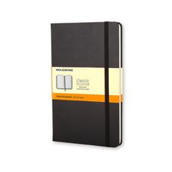 Moleskine Notizbuch Classic A5 Schwarz cuaderno y block Negro