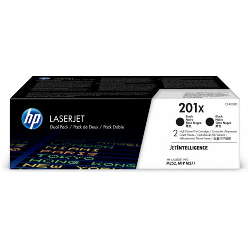 HP 201X TONER HP201X NEGRO (CF400XD)