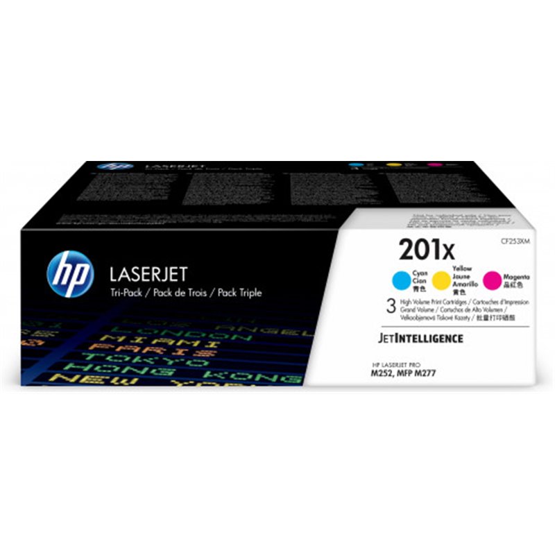 HP 201X TONER HP201X TRICOLOR (CF253XM)