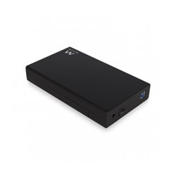 Ewent EW7056 caja para disco duro externo 3.5" Caja de disco duro (HDD) Negro