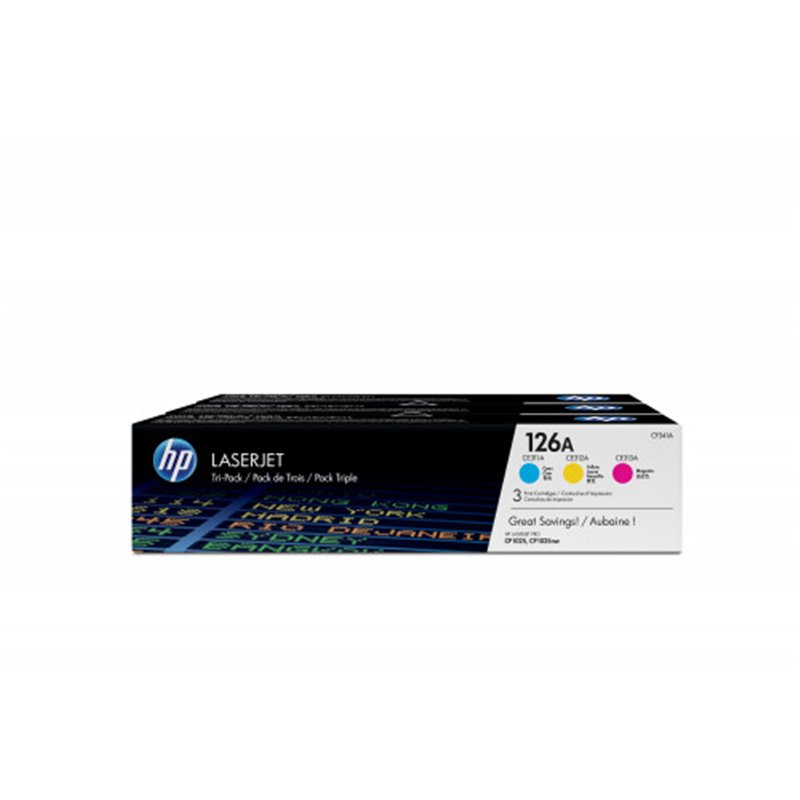 HP 126A TONER HP126A TRICOLOR (CF341A)